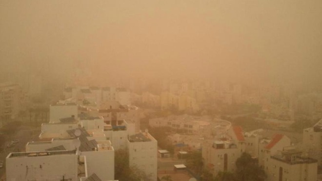 Хамсин — это жаркий, сухой ветер