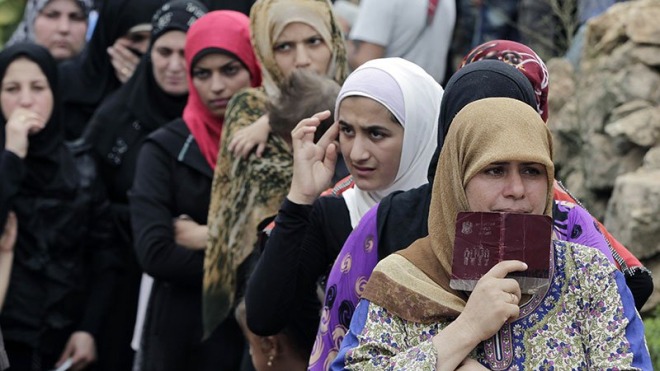 Арабы бегут