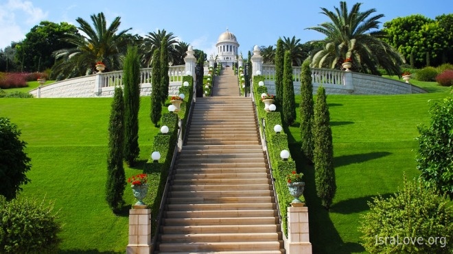 Чудо света — Бахайские сады в Хайфе