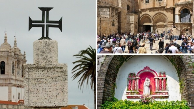 Три главных города, священных для христиан