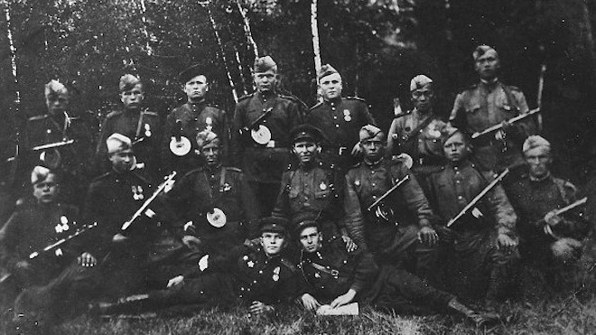 На идише говорила почти вся дивизия