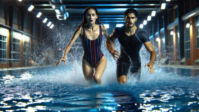 Игра слов на иврите: бриха́ ми-брэха́